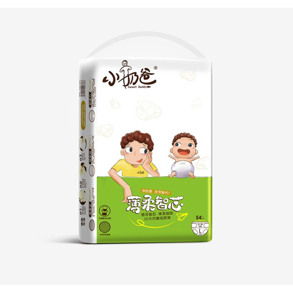 小奶爸柔薄智芯紙尿褲L54
