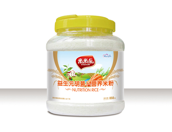 貝熙優(yōu)益生元胡蘿卜營養(yǎng)米粉