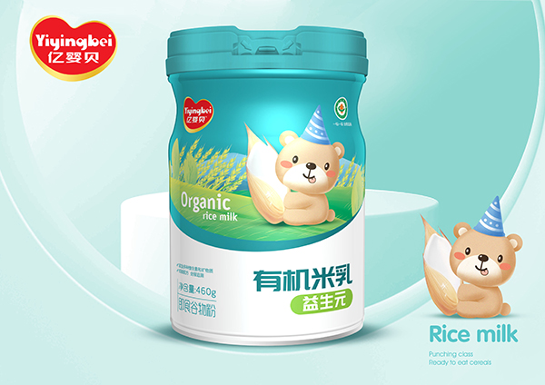 億嬰貝有機(jī)米乳 益生元