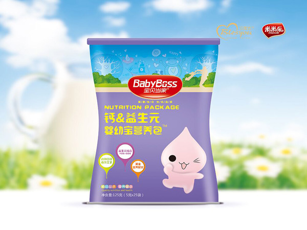 寶貝當家營養(yǎng)包(鈣&益生元125克)