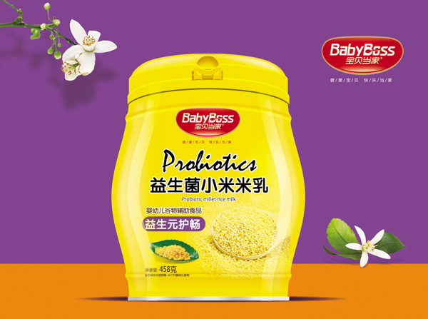 寶貝當(dāng)家益生元護(hù)暢益生菌小米米乳