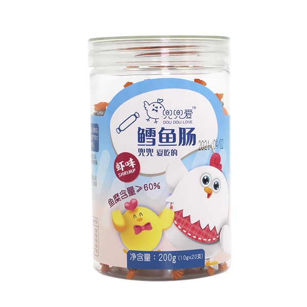 兜兜愛(ài)鱈魚(yú)腸 蝦味 200g