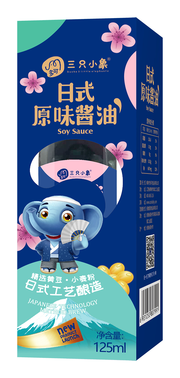 多可三只小象日式原味醬油 盒裝.jpg 多可三只小象日式原味醬油 盒裝.jpg