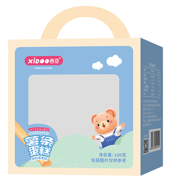 西豆 薯條蛋糕 蛋黃味