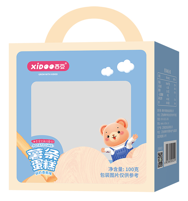 西豆 薯條蛋糕 香蕉味