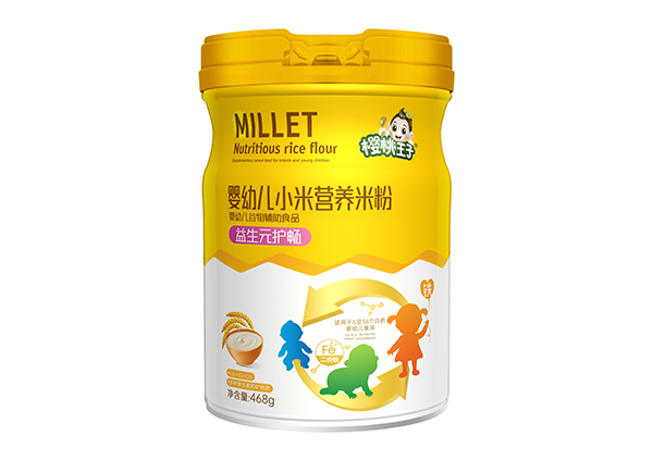 櫻桃王子?jì)胗變盒∶谞I(yíng)養(yǎng)米粉 益生元護(hù)暢 聽(tīng)裝