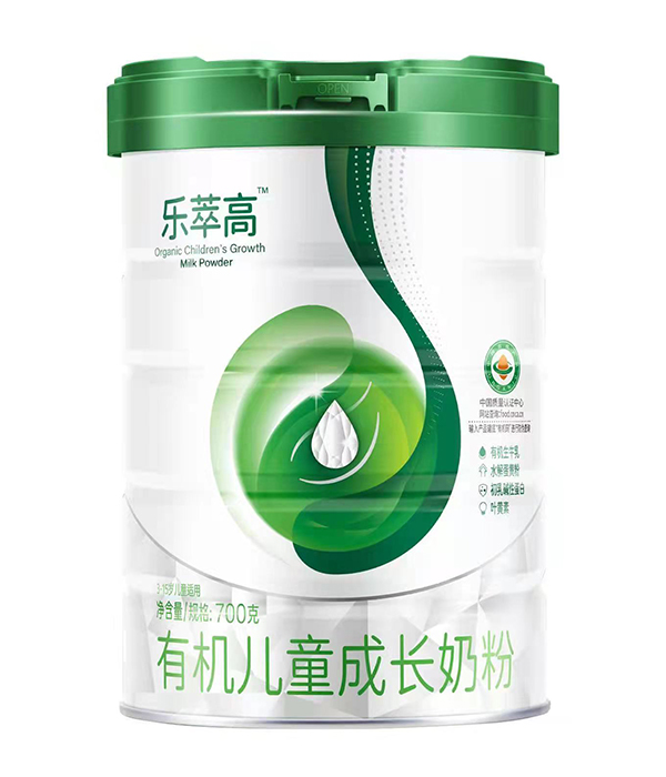 樂萃高有機(jī)兒童成長(zhǎng)奶粉