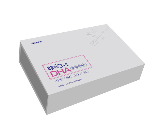 邦諾非常3+1DHA藻油咀嚼片