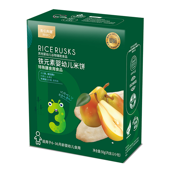 湯伯典膳鐵元素嬰幼兒米粉
