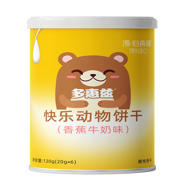 湯伯典膳快樂動物餅干(香蕉牛奶味)罐裝120g.jpg