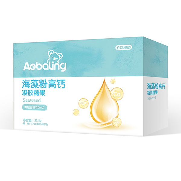 澳貝靈海藻粉高鈣凝膠糖果