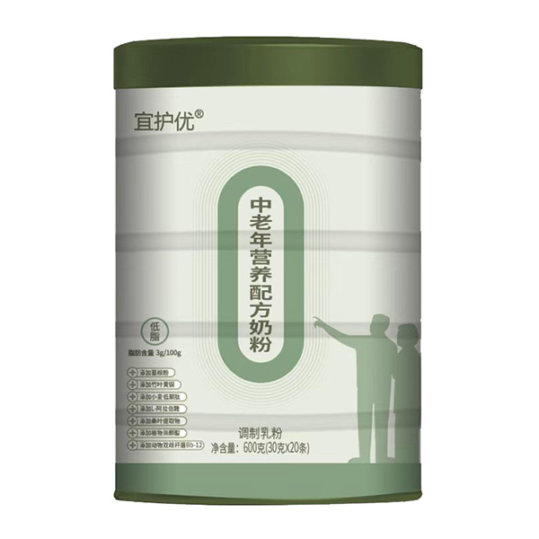 宜護(hù)優(yōu)中老年營養(yǎng)配方奶粉