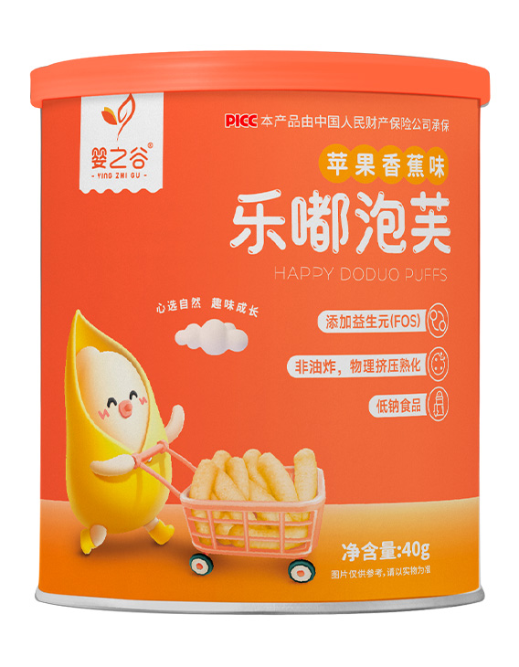 嬰之谷樂(lè)嘟泡芙-蘋(píng)果香蕉味