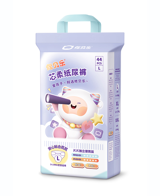 修貝樂芯柔紙尿褲L