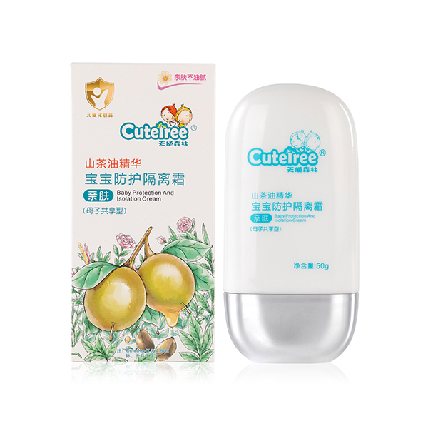 天使森林山茶油精華寶寶防護隔離霜