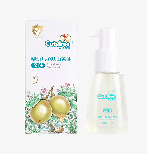 天使森林嬰幼兒護膚山茶油 盒+瓶