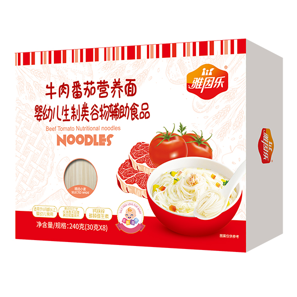 雅因樂牛肉番茄營養(yǎng)面240g