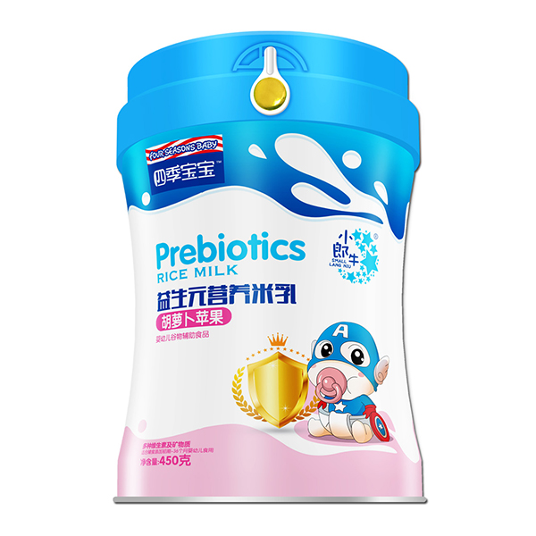 四季寶寶益生元營養(yǎng)米乳-胡蘿卜蘋果