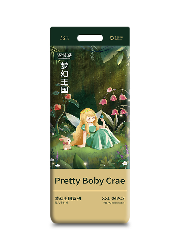 逐夢(mèng)派夢(mèng)幻王國(guó)系列嬰兒學(xué)步褲XXL36