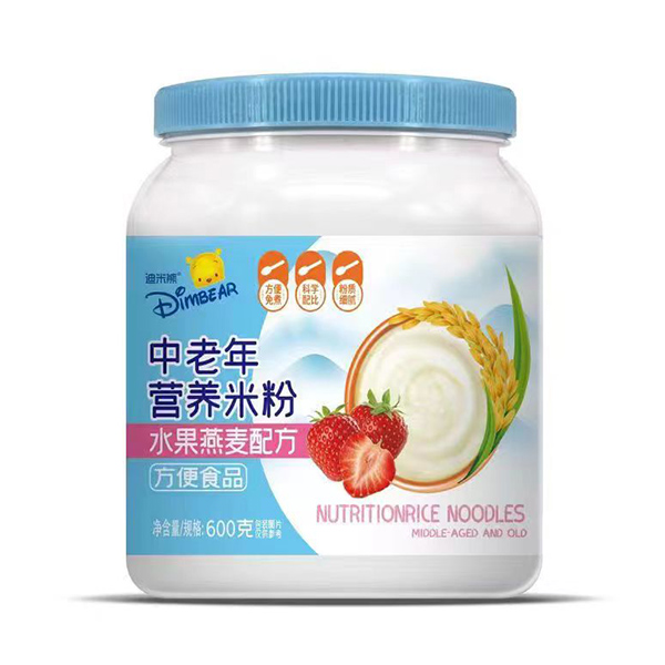 迪米熊中老年營養(yǎng)米粉-水果燕麥配方