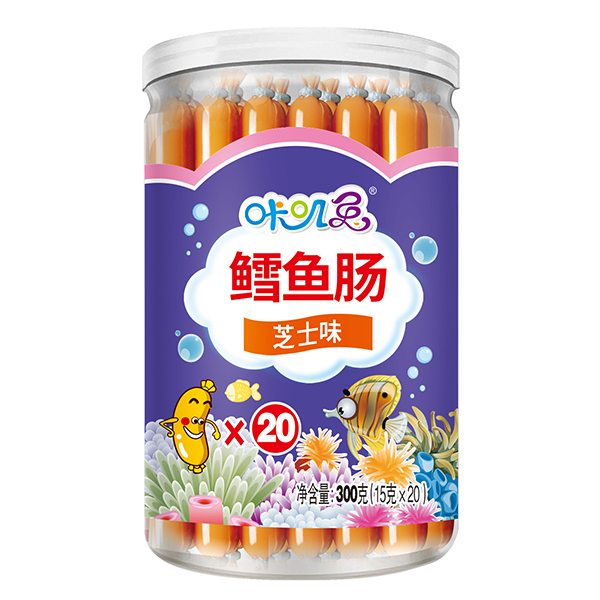 咔嘰兔罐裝鱈魚腸 芝士味