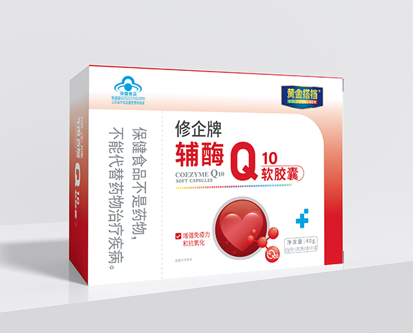黃金搭檔修企牌輔酶Q10軟膠囊 40g