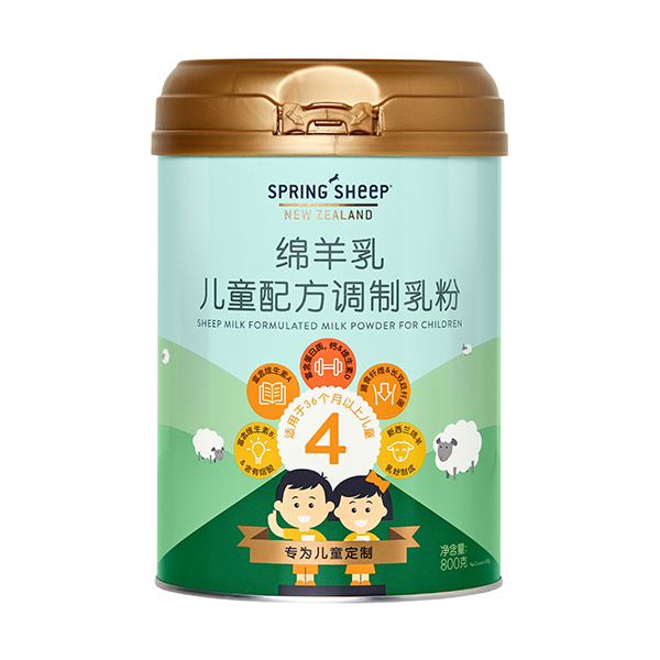 春綿綿羊乳兒童配方調(diào)制乳粉800g