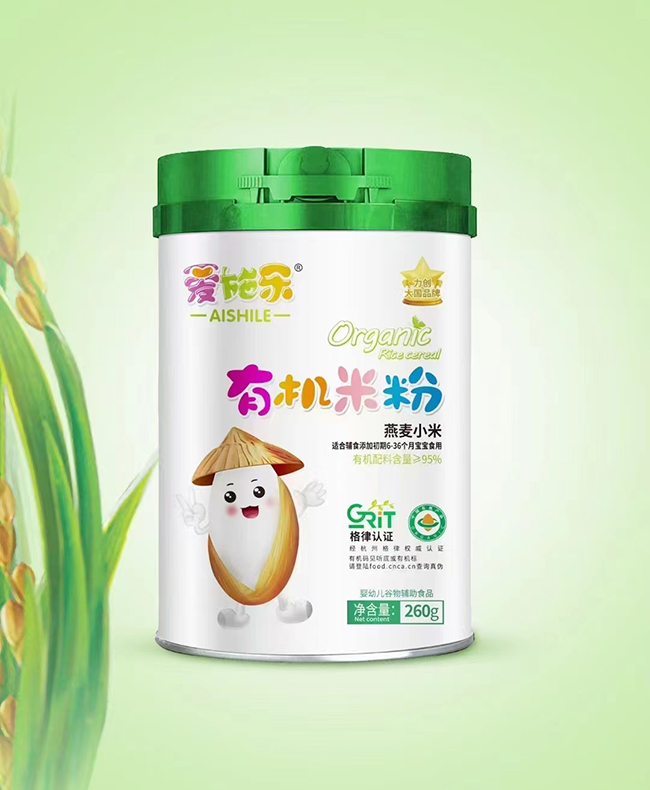 愛施樂有機米粉 燕麥小米