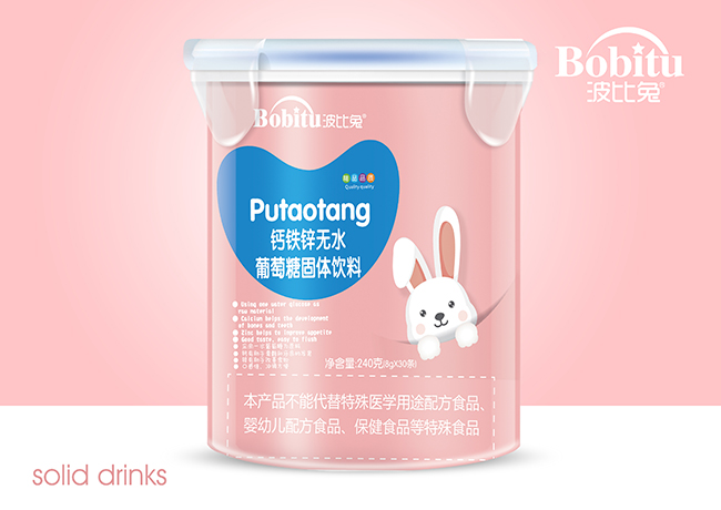 波比兔鈣鐵鋅無水葡萄糖