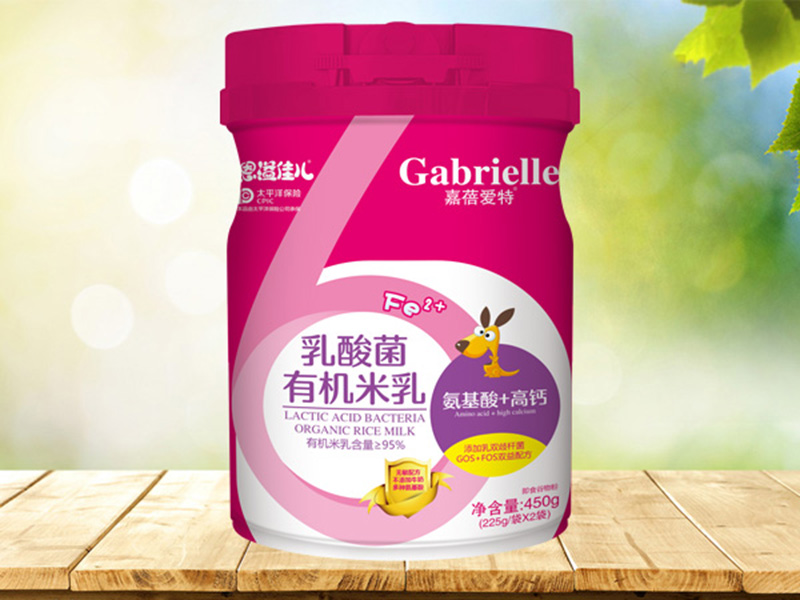 嘉蓓愛特恩溢佳兒乳酸菌有機米乳 氨基酸+高鈣