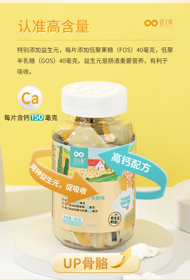 睿無(wú)限乳鈣壓片糖果60片詳情 (4).jpg
