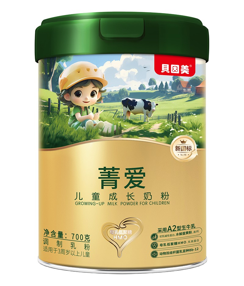 貝因美菁愛兒童成長(zhǎng)奶粉700克.