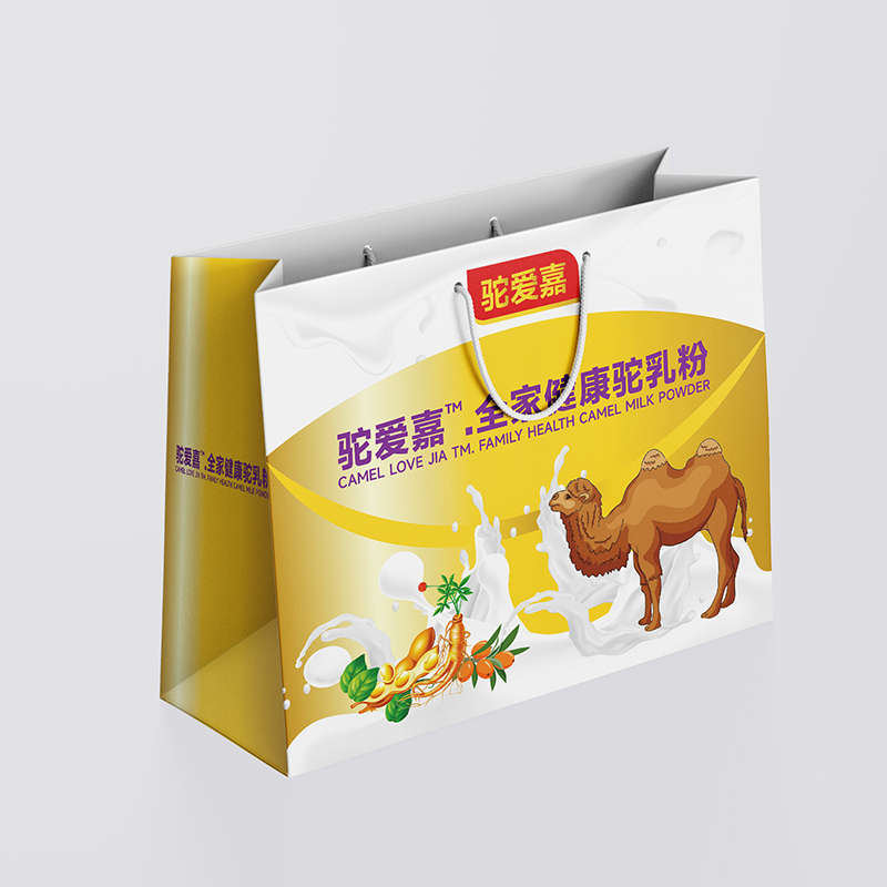 駝愛嘉全家健康駝乳粉 禮品袋
