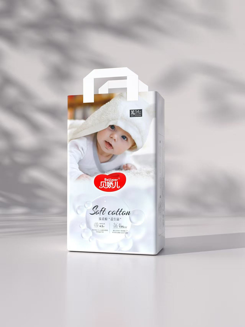 貝嬌兒臻柔棉益生菌嬰兒紙尿褲XL54