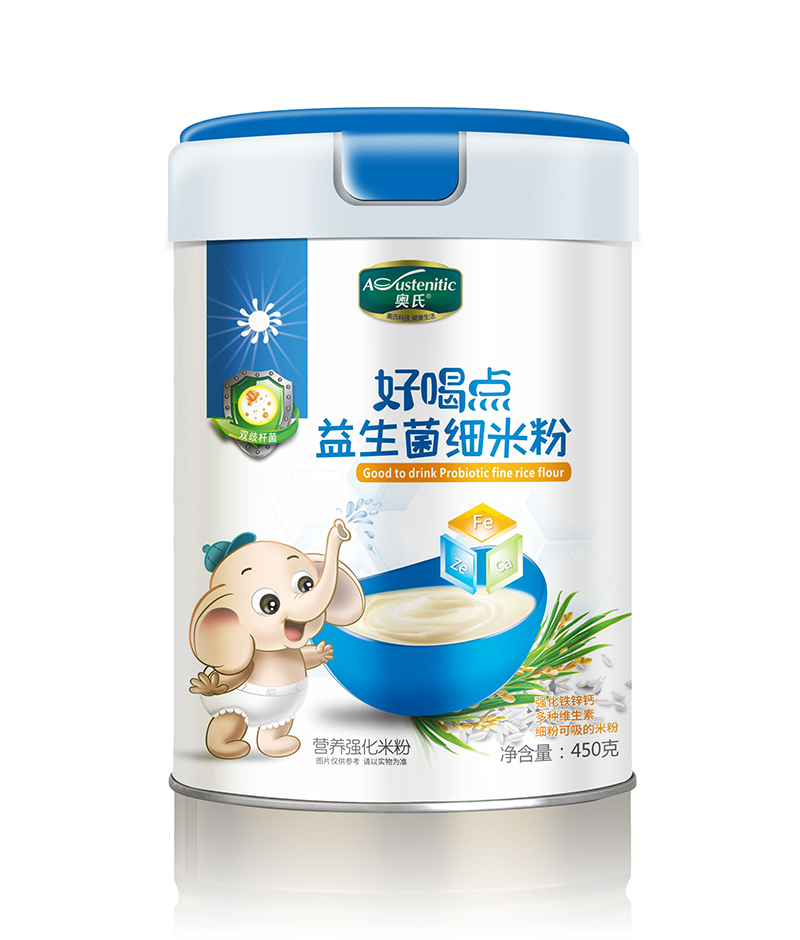 奧氏好喝點(diǎn)益生菌細(xì)米粉450克