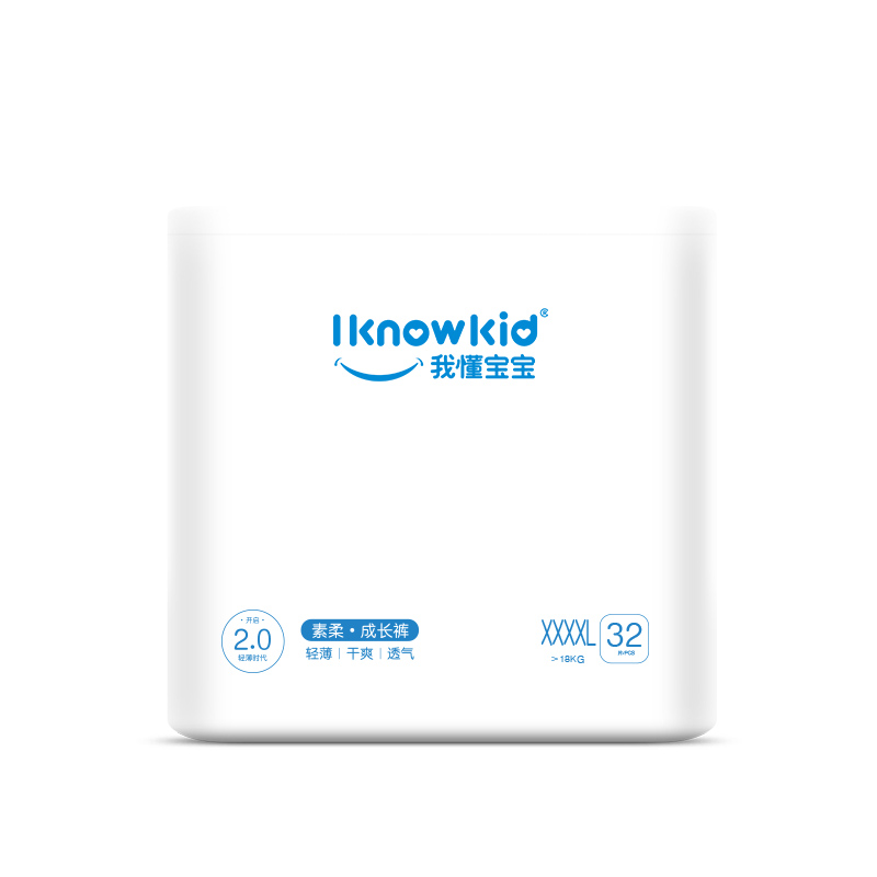 我懂寶寶素柔成長褲4XL