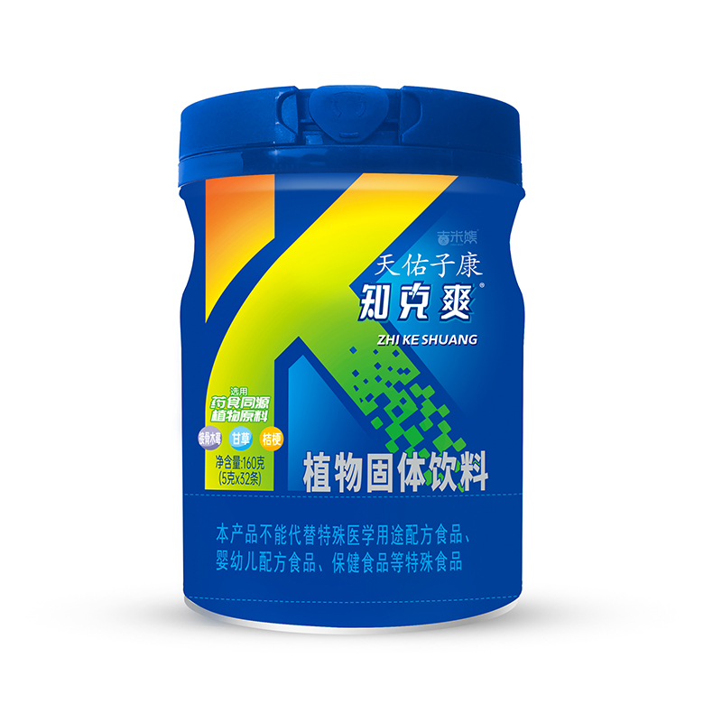 吉米熊天佑子康知克爽植物固體飲料