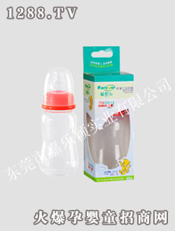 福愛(ài)兒標(biāo)準(zhǔn)口120ML無(wú)手柄弧形奶瓶