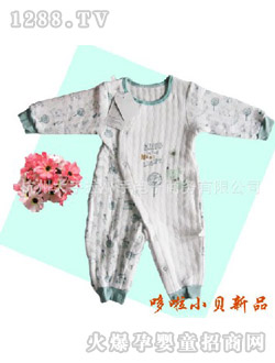 哆啦小貝嬰兒卡通狗哈衣