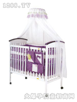 愛(ài)嬰寶yinge木床MC170紫色