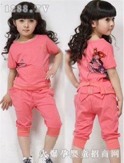 開(kāi)心寶貝童裝1045