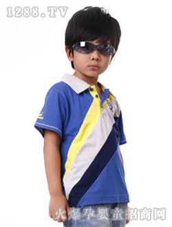 小豬班納反領短袖針織衫