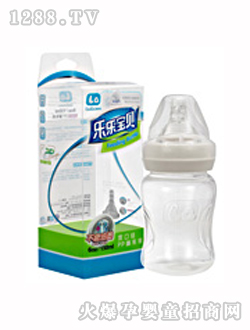 樂樂寶貝6安寬口PP奶瓶