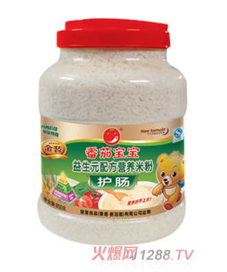 番茄寶寶益生元護腸米粉850g