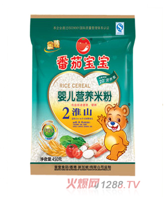 番茄寶寶淮山嬰兒米粉450g