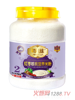 每滋紅棗核桃營養(yǎng)米粉