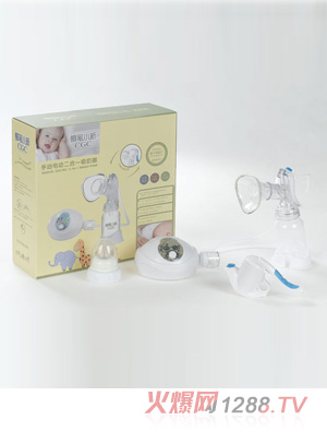 蠟筆小新手動電動二合一吸奶器