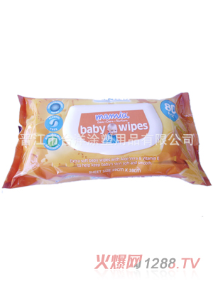 嬰兒濕巾80片