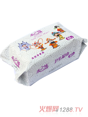 水之純嬰兒衛(wèi)生濕巾80片裝