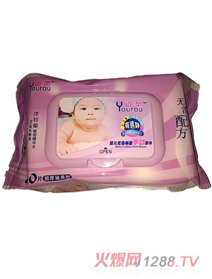 幼柔無淚配方嬰幼兒濕巾80抽